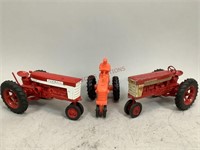 Vintage Farmall Metal Tractors and More