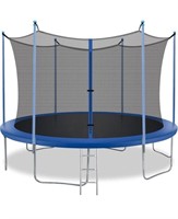 12FT Trampoline with Enclosure Net