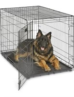 Dog Crate, Includes Leak-Proof Pan