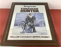 * Seagram's Canadian Hunter advertising mirror