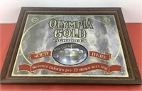 * Olympia Gold Beer not brandy advertising mirror