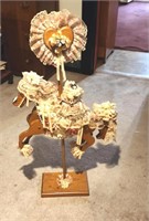 Wooden Carousel Horse decor