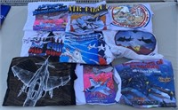 W - LOT OF 9 GRAPHIC TEES SIZE XL & 2XL (Q18)