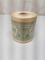 Vintage Land of Inflation Money Toilet Paper Rl