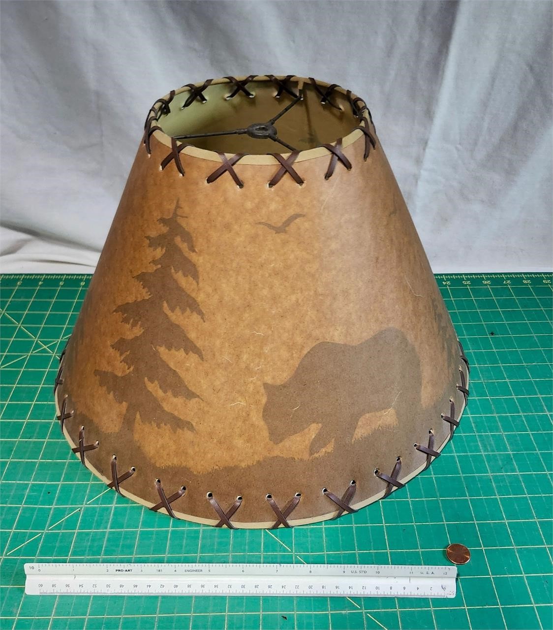 Rustic cabin themed Lamp shade