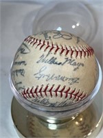 1973 New York Mets Team Ball with Holder