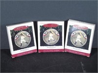 3 Hallmark Lou Gehrig Ornaments