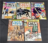 5 Star Wars Comic Books - Empire Strikes Back