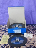 Box of 10 New Tyrolit 9" x 1/4" Grinding Wheels