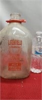 Litchfield glass milk jug