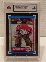Patrick Roy 89/90 Graded Card