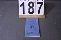 1952 Constitution Of Order Of RR Telegraphers
