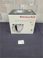 New Kitchen Aid 3.5quart mixing bowl retail $75