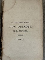 Don Quixote (dated 1808) - over 200 years old!!