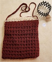 Antique Crocheted Purse, Purse Hardware*