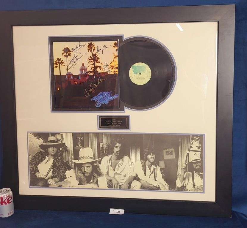 Signed Rock 'N Roll Memorabilia