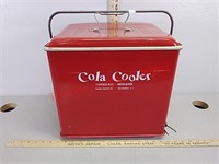 Cola Cooler metal soda pop cooler