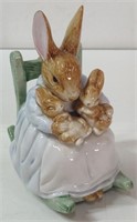 1990 Beatrix Potter Hand Painted Music Box