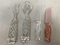 Unique Decorative Glass Utensils
