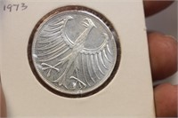 1973 5 Deutschmark