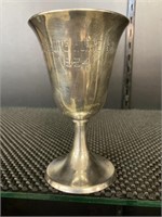 Sterling Silver 75g 1954 Trophy Goblet