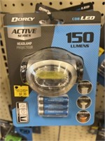 3 DORCY ACTIVE SERIES 150LUMEN HEADLAMP