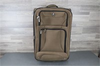 LRG. ATLANTIC SUITCASE ON ROLLERS 30"HX18"WX12"D