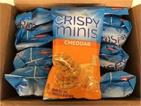 12 PCS OF 100G CRISPY MINIS CHEDDAR BROWN RICE