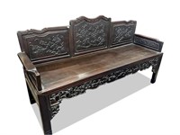 Chinese Hardwood Bench Seat,