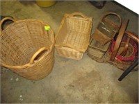7 assorted baskets