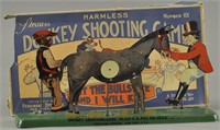 STRAUSS DONKEY SHOOTING GAME W/ BOX