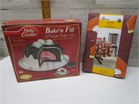 NEW TABLECLOTH & CAKE PAN