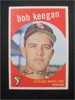 1959 TOPPS #86 BOB KEEGAN WHITE SOX