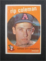 1959 TOPPS #51 RIP COLEMAN KC ATHLETICS