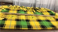 Approx 40x40 John Deere tie blanket