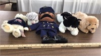 Stuffies & Cop Puppet
