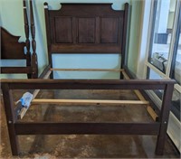 MAHOGANY QUEEN SIZED BED