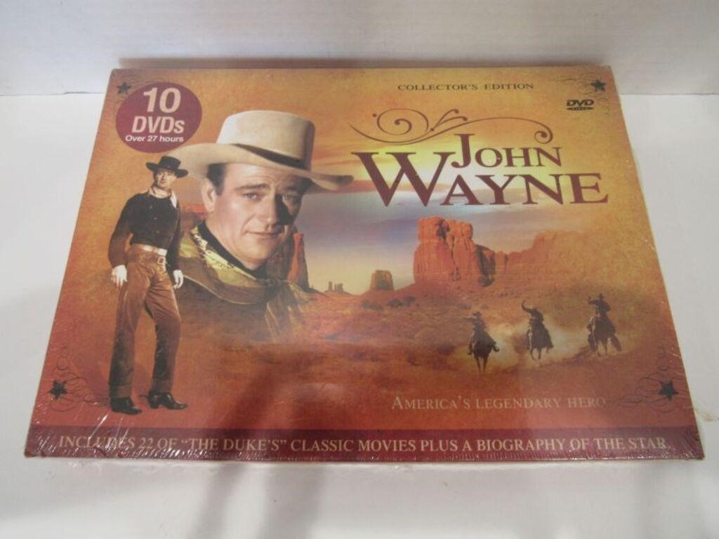 Unopened 10 DVD's John Wyane Classic Movies