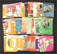 Sheet Music from Bing Crosby Films