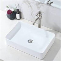 Modern White Vessel Sink