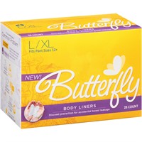 Butterfly Women's Body Liners, Large/X-Large - 28