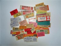 LOT OF VINTAGE CIRCUS TICKETS