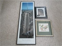 3 Prints in Frame New York is 40" x 14"