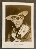 EDDY POLO: Antique Tobacco Card (1933)