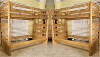 Matching pair of bunk beds by H & H