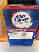 Alka Seltzer 72 tablets