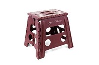 INSPIRED LIVING FOLDING STEP STOOL SIZE 13 INCHES