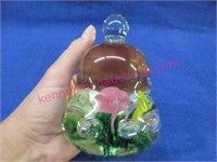 nice bell shaped paperweight (4.5in tall)