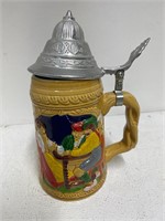 DECORATIVE GERMAN BEER STEIN K