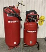 Craftsman 33g 150psi air compressor with 60g